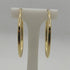 Orecchini oro 18 kt Donna cerchio liscio 4,00 gr | Gioiellitosti.it